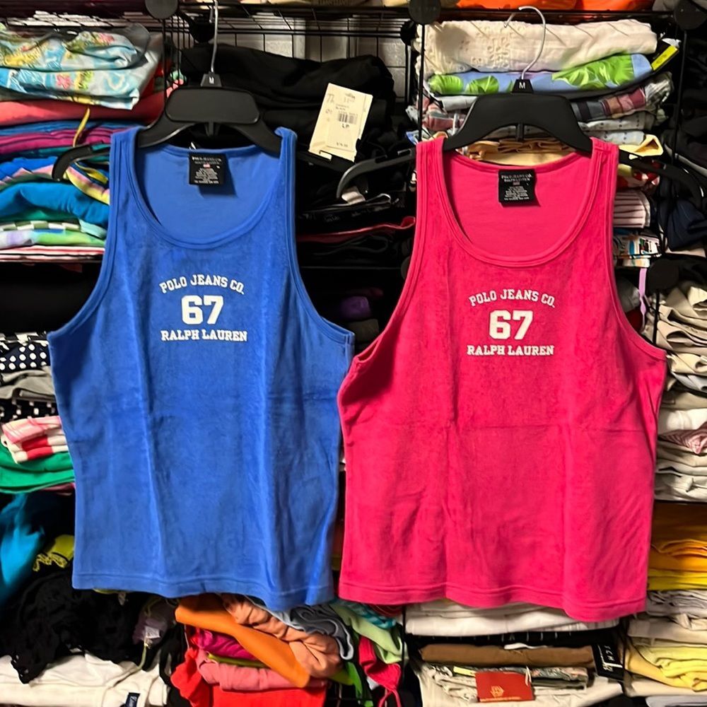 Ralph Lauren terry tanks